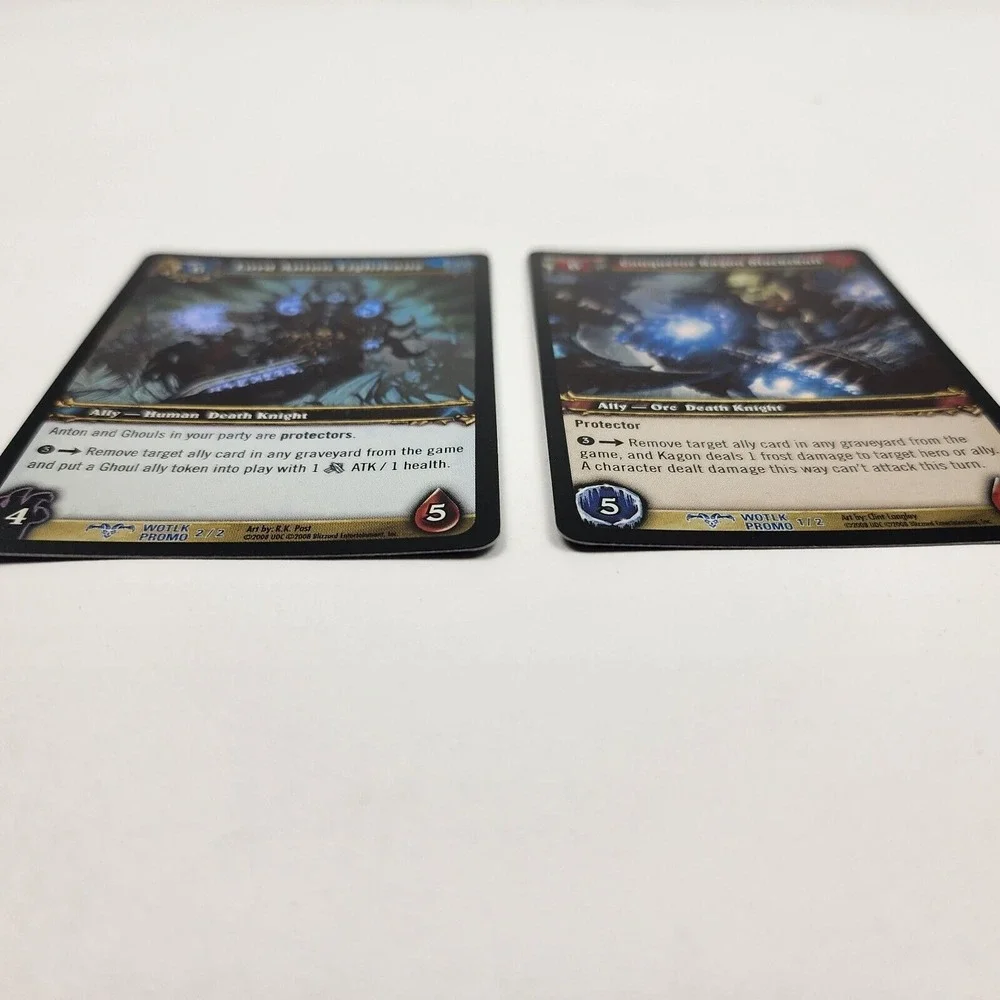 Wow‎ World Of Warcraft TCG Lord Anton Lightbane Conqueror Kagon WOTLK Promo